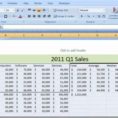 Sample Excel Sheet For Budgeting