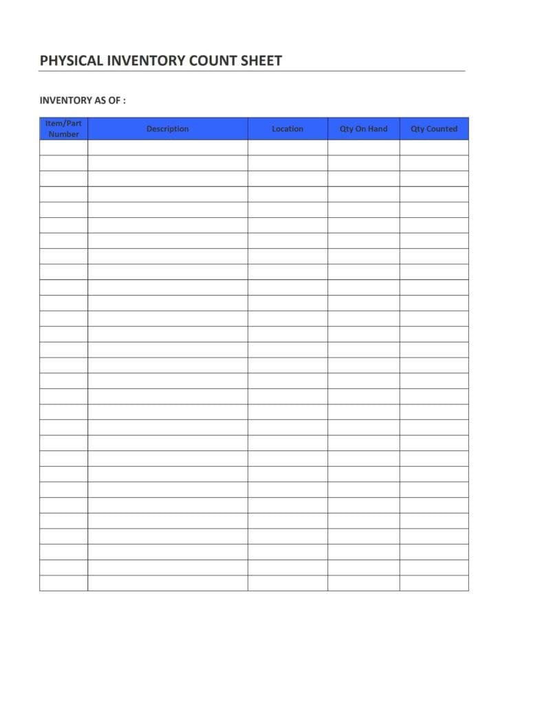 Sample Inventory Sheet Excel Excelxo