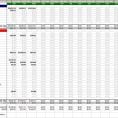 Sample Of Bookkeeping Spreadsheet 1