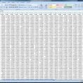 Sample Of Excel Spreadsheet With Data