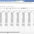 Sample Spreadsheet For Household Budgeting