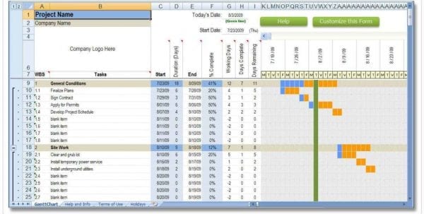 Schedule Spreadsheet Template Spreadsheet Templates for Business ...