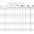 Simple Accounting Spreadsheet Template Free