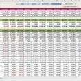 Simple Excel Spreadsheet