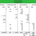 sole trader accounts spreadsheet template free