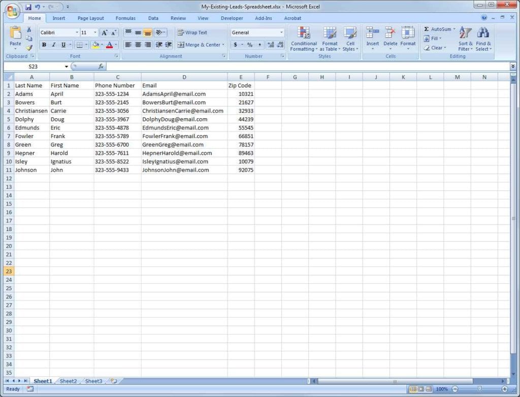 Spreadsheet Accounting