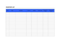 T Shirt Inventory Spreadsheet Template — Excelxo.com