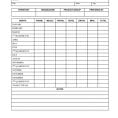 Template For Business Expenses And Income