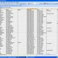 Wedding Guest Spreadsheet Free 1