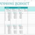 Wedding Planning Excel Spreadsheets