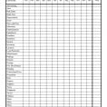 weekly income and expense spreadsheet template
