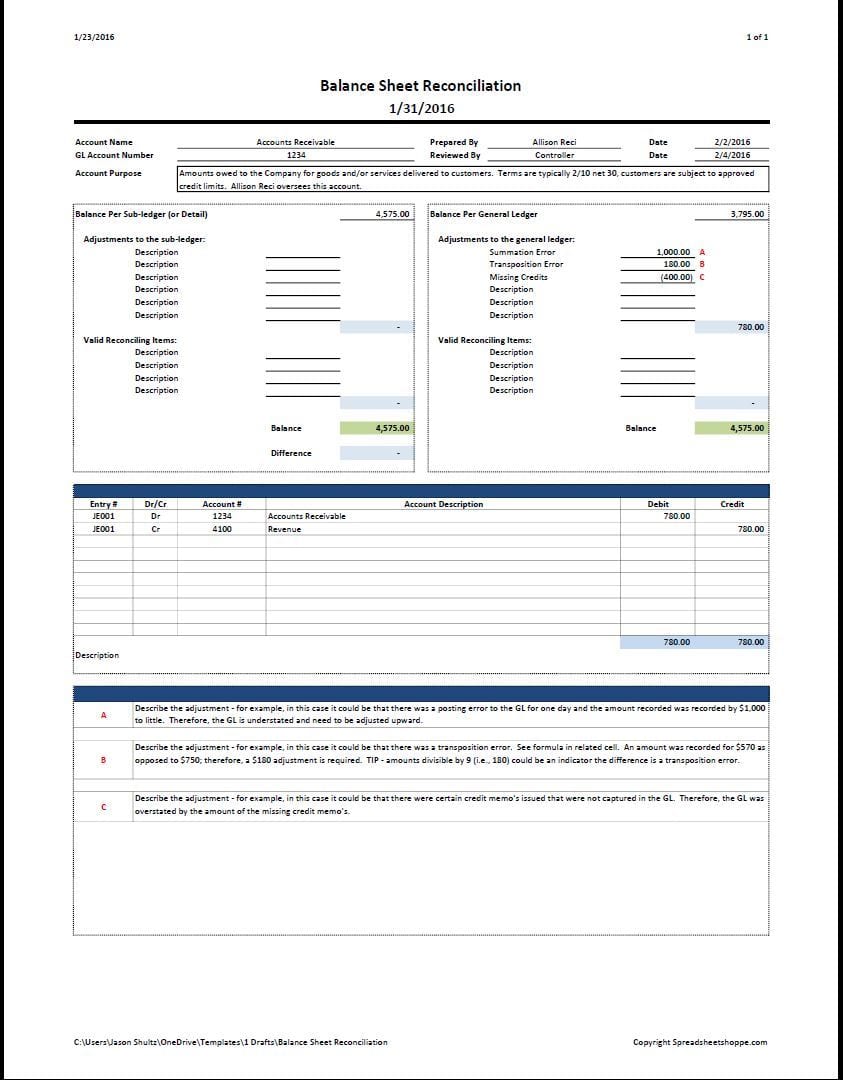 Accounting Journal Paper Template