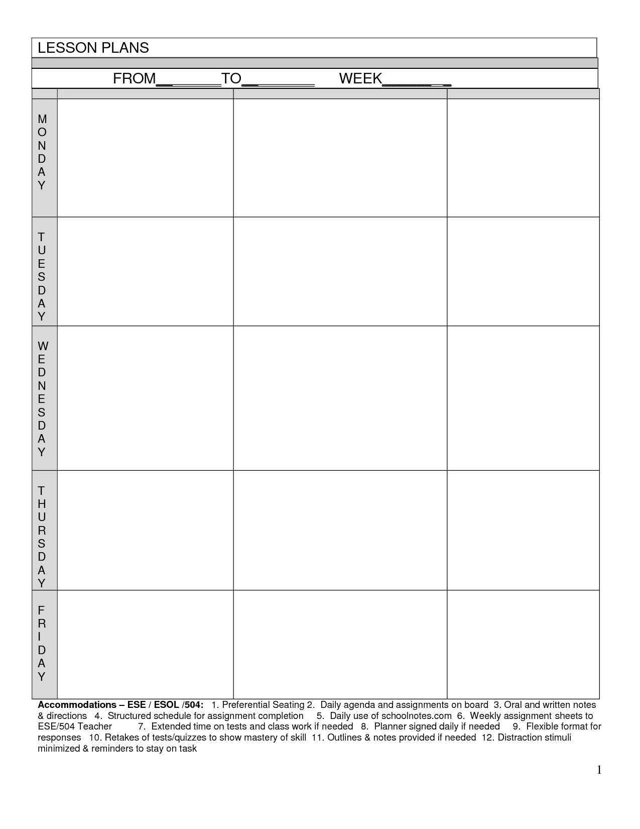 Creating A Worksheet Template