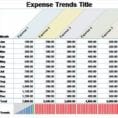 Expense Template For Small Business