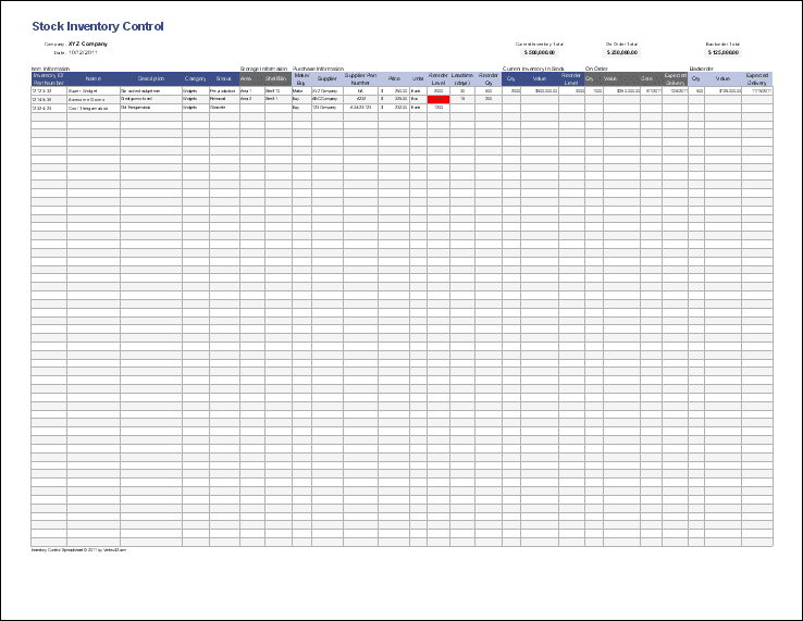 Free Accounting Templates For Excel