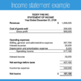 L 4F Income Statement Example 1