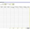 Monthly Billing Spreadsheet Template