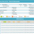 Attendance Sheet In Excel For Office