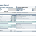 Balance Sheet Example Excel