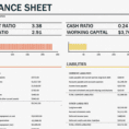 Balance Sheet Template Excel 2013