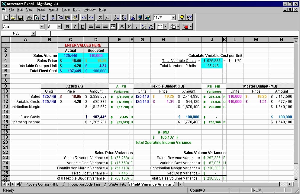 Basic Accounting Spreadsheet 2