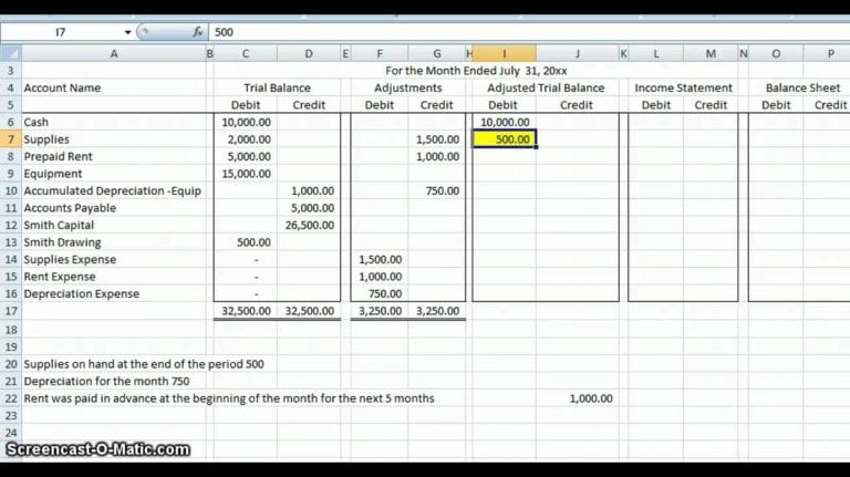 basic accounting worksheet excelxo com