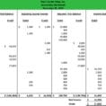 Bookkeeping Spreadsheet Using Microsoft Excel 2