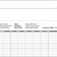 Business Expenses Template Free Download 1