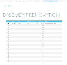 Construction Cost Breakdown Excel Spreadsheet