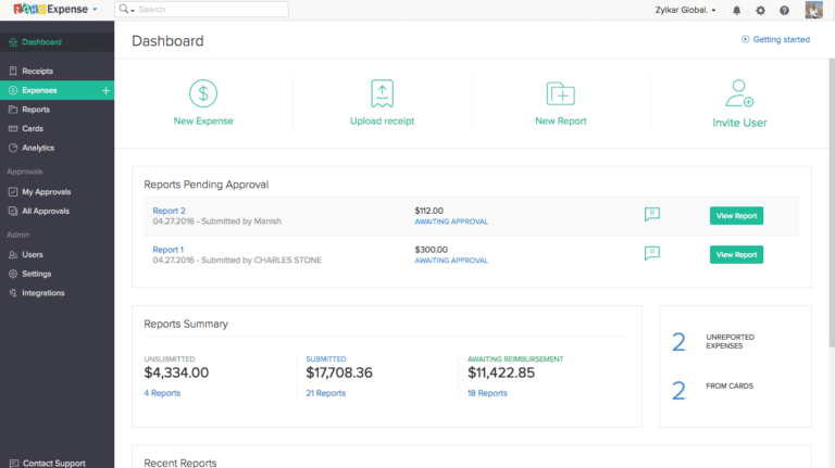 Credit Card Expense Report Template — excelxo.com