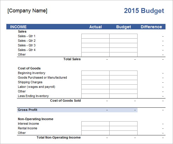 Daily Income And Expense Excel Sheet 2