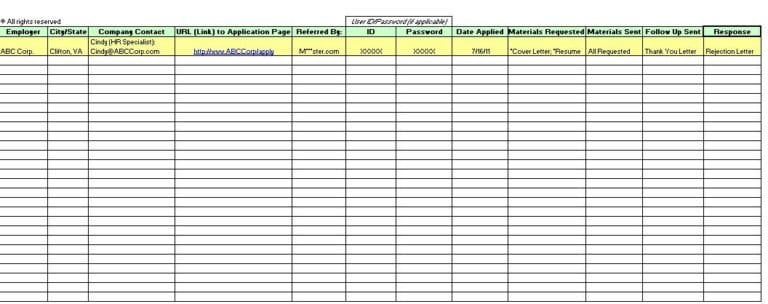 daily recruitment tracker — excelxo.com