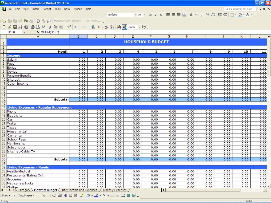 Employee Expense Report Template