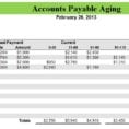 Excel Accounting Spreadsheet 1