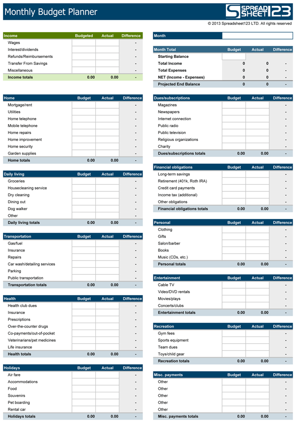 Excel Accounting Template For Small Business 2