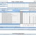 Excel Employee Expense Report