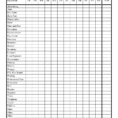 Excel Expense Template 1