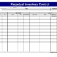 Excel Inventory Tracking