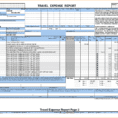 Expense Report Sample Excel