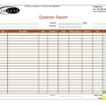 Expense Report Template Google Docs 1