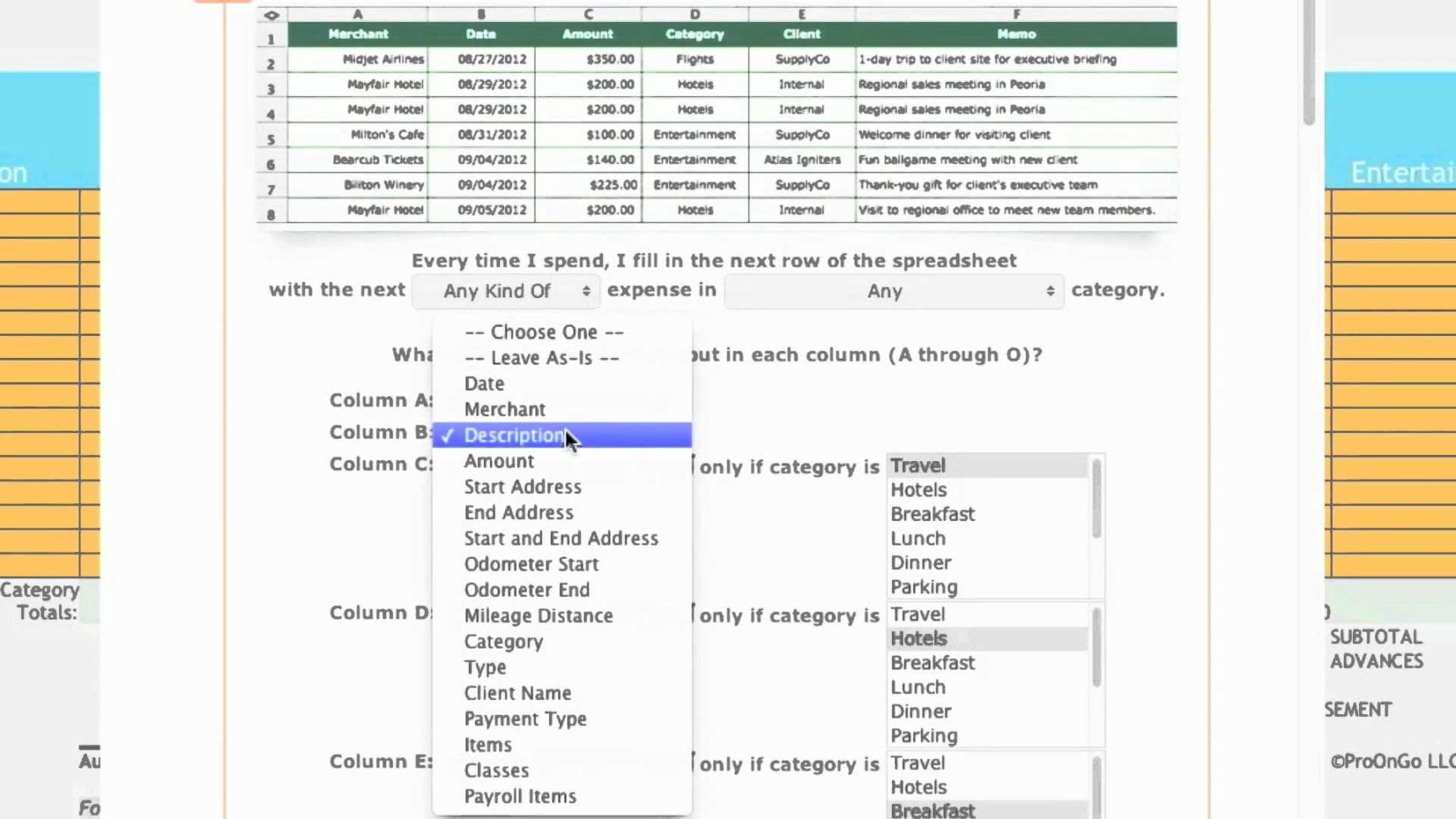 expense report template google docs 1 —