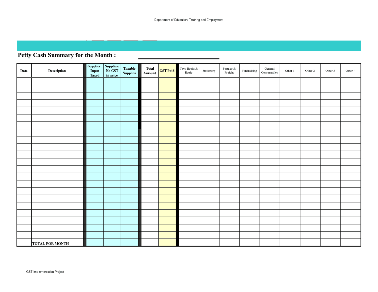 free google sheets expense template monthly