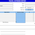 Expense Report Template Word 5