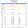 Free Expense Report Form Excel