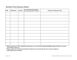 Free Expense Report Form Pdf 2