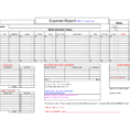 Free Expense Report Template 2