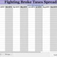 Free Tax Spreadsheet Templates