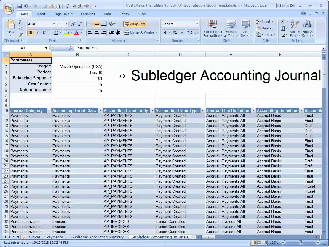 How To Maintain Accounts In Excel 1