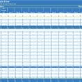 Microsoft Excel Cash Flow Template 1