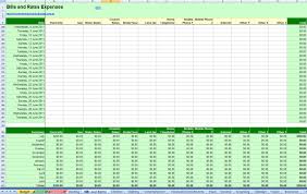 Monthly Budget Excel Spreadsheet Template
